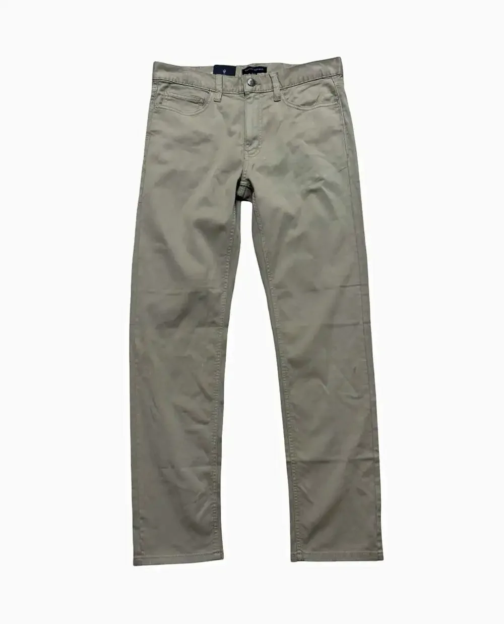 Banana Republic Men’s 32W Tan Slim Straight Twill Stretch 5-Pocket Pants